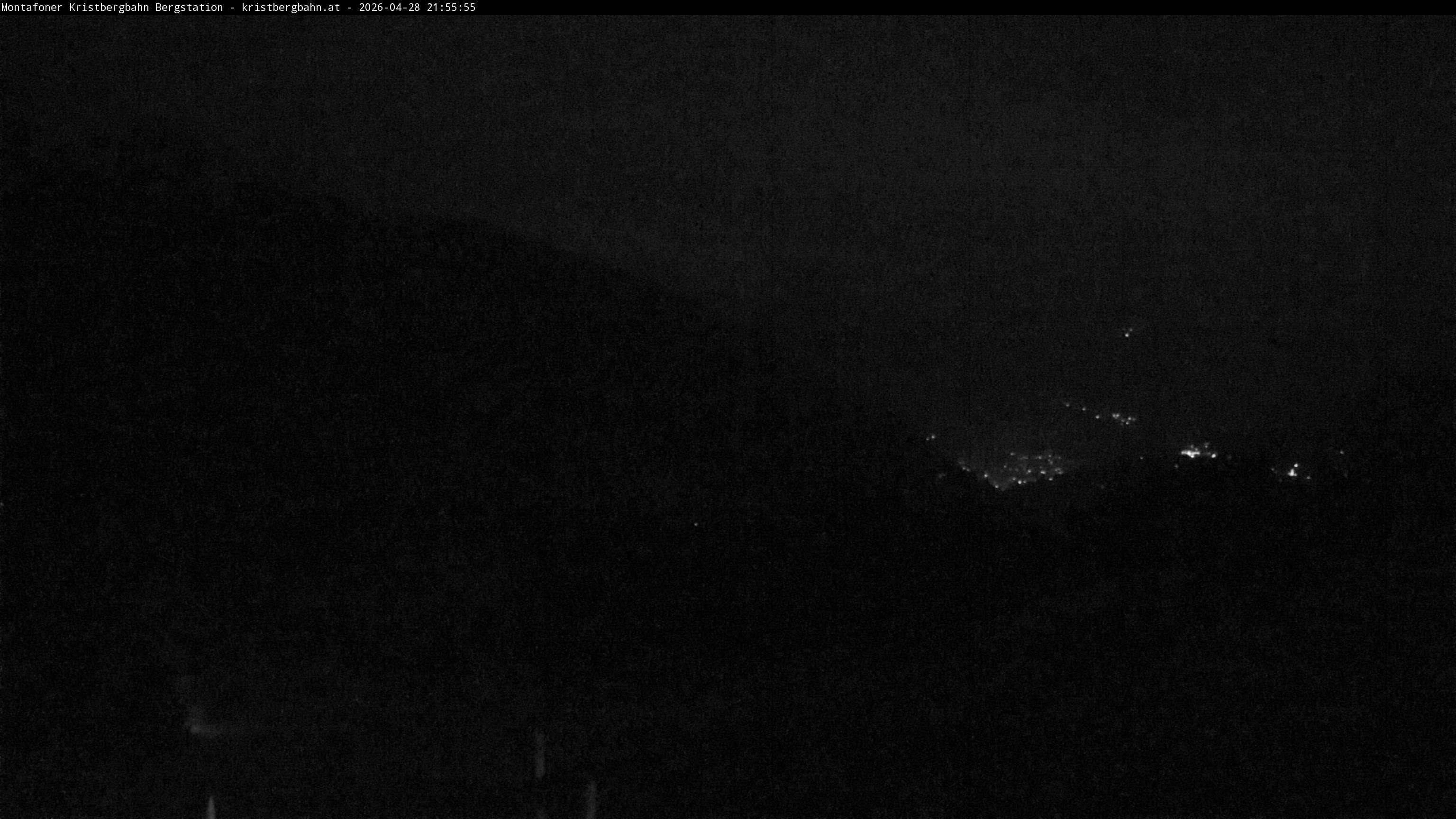 Archiv Foto Webcam Bergstation Montafoner Kristbergbahn, Vorarlberg