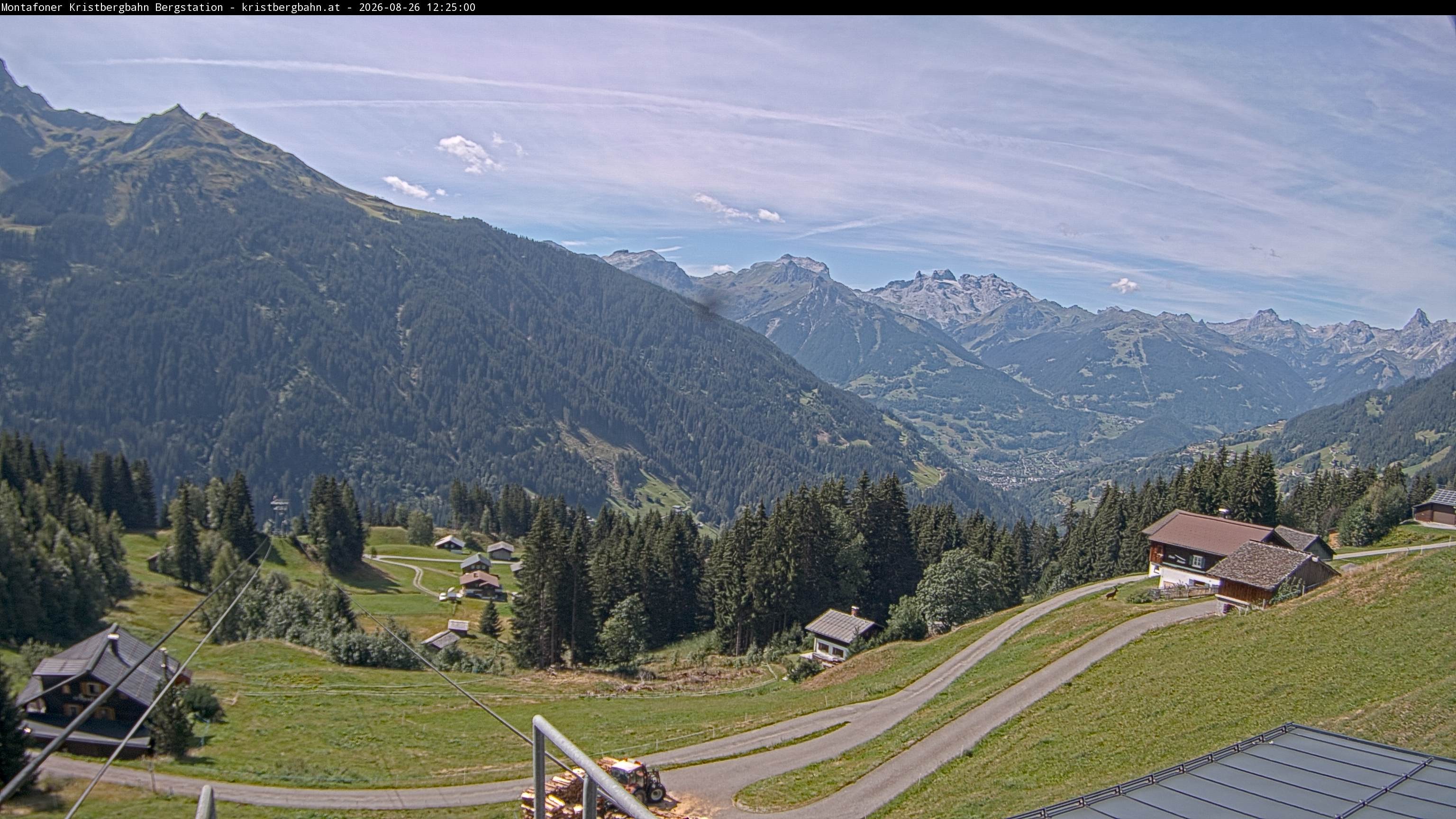 Archived image Webcam Top station Montafoner Kristbergbahn, Vorarlberg