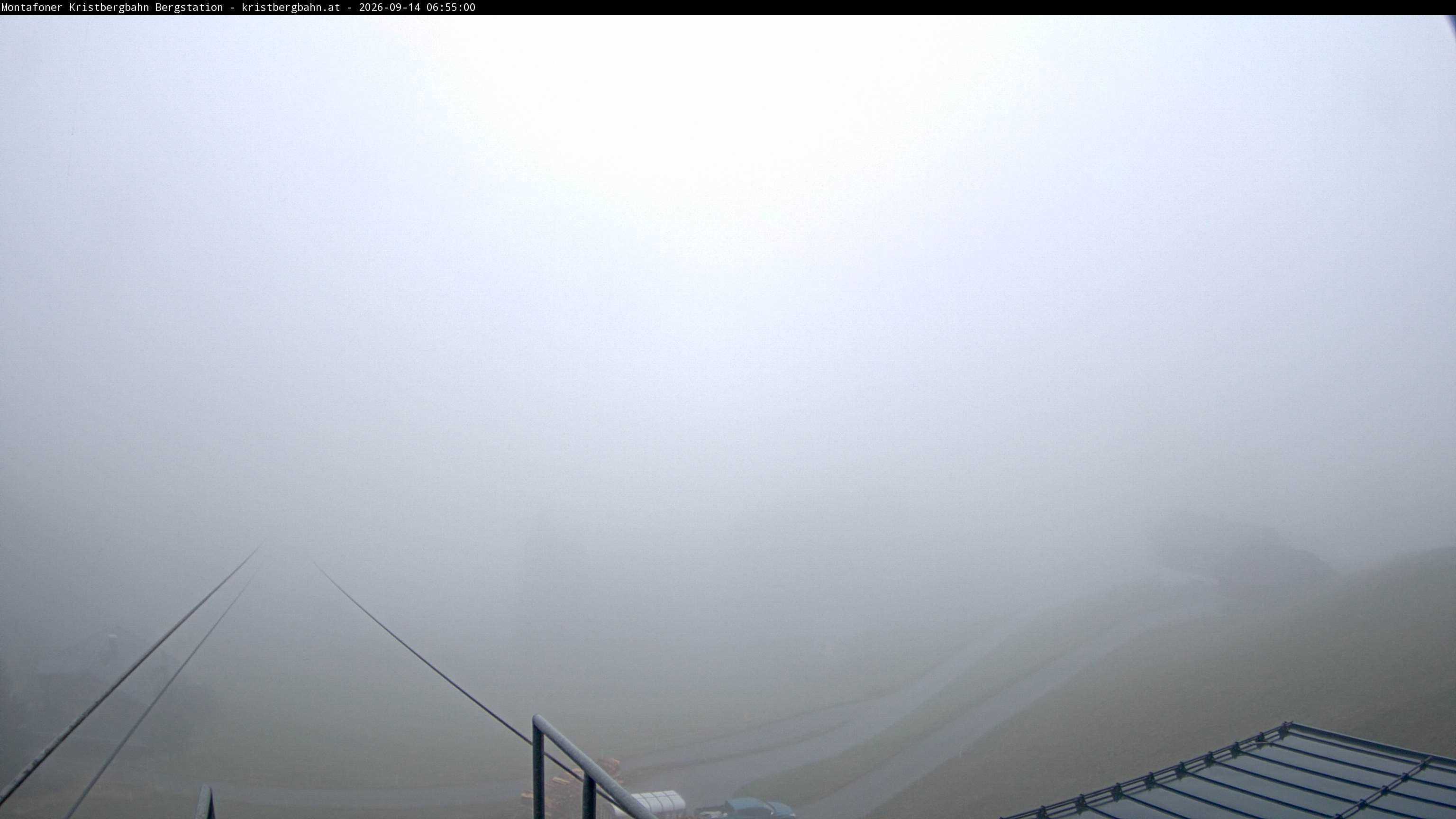 Archived image Webcam Top station Montafoner Kristbergbahn, Vorarlberg