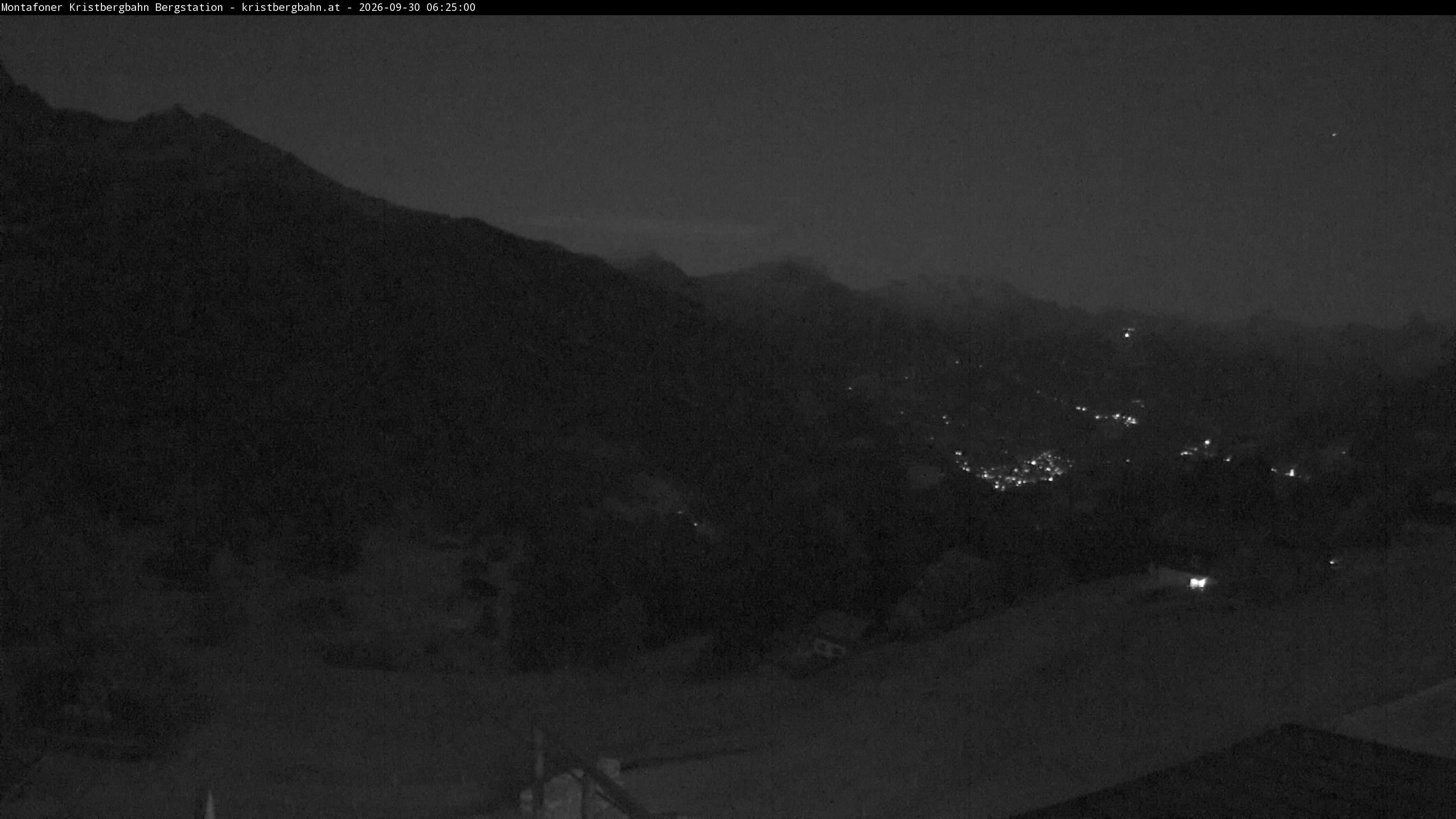 Archived image Webcam Top station Montafoner Kristbergbahn, Vorarlberg