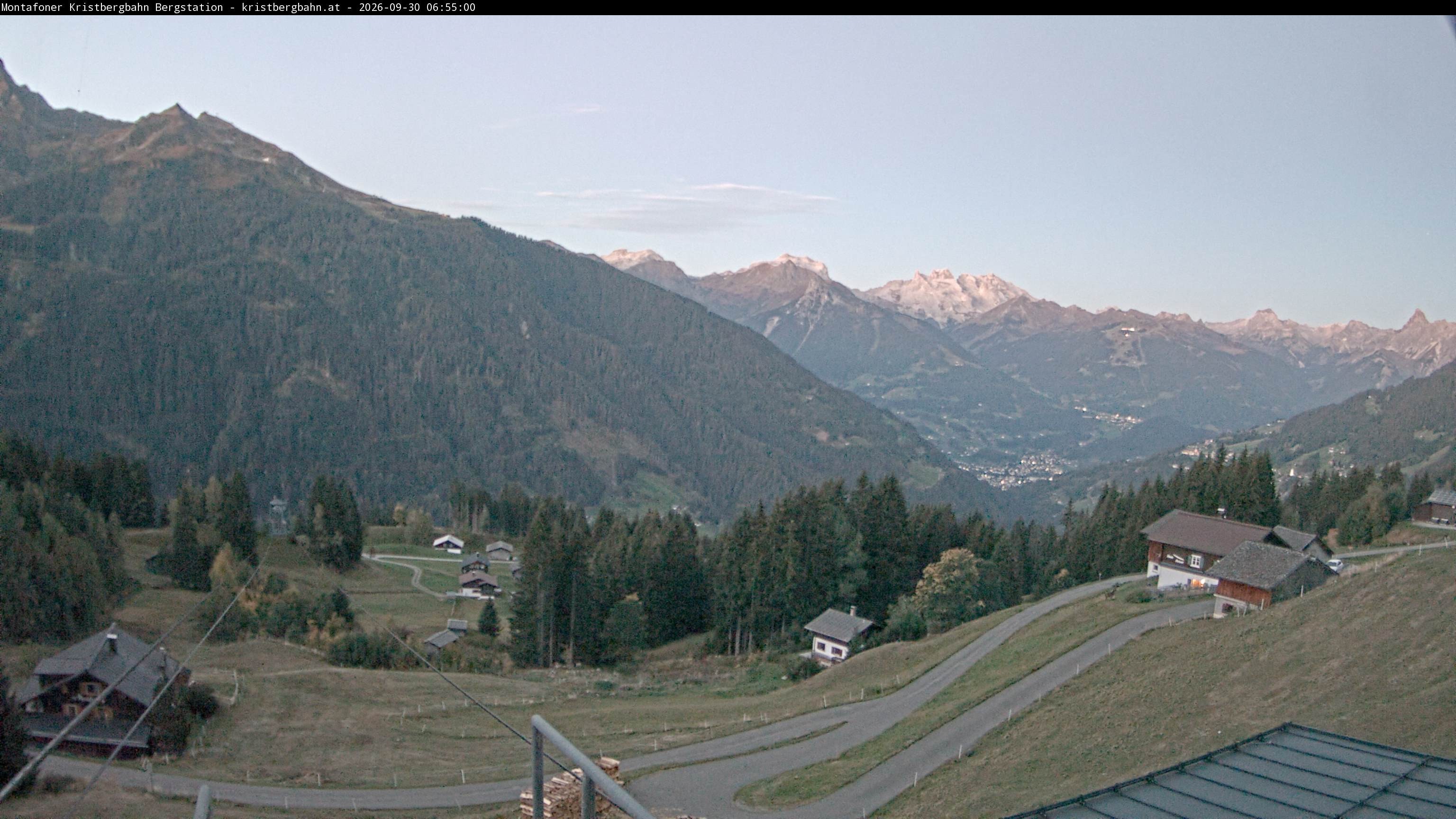 Archived image Webcam Top station Montafoner Kristbergbahn, Vorarlberg