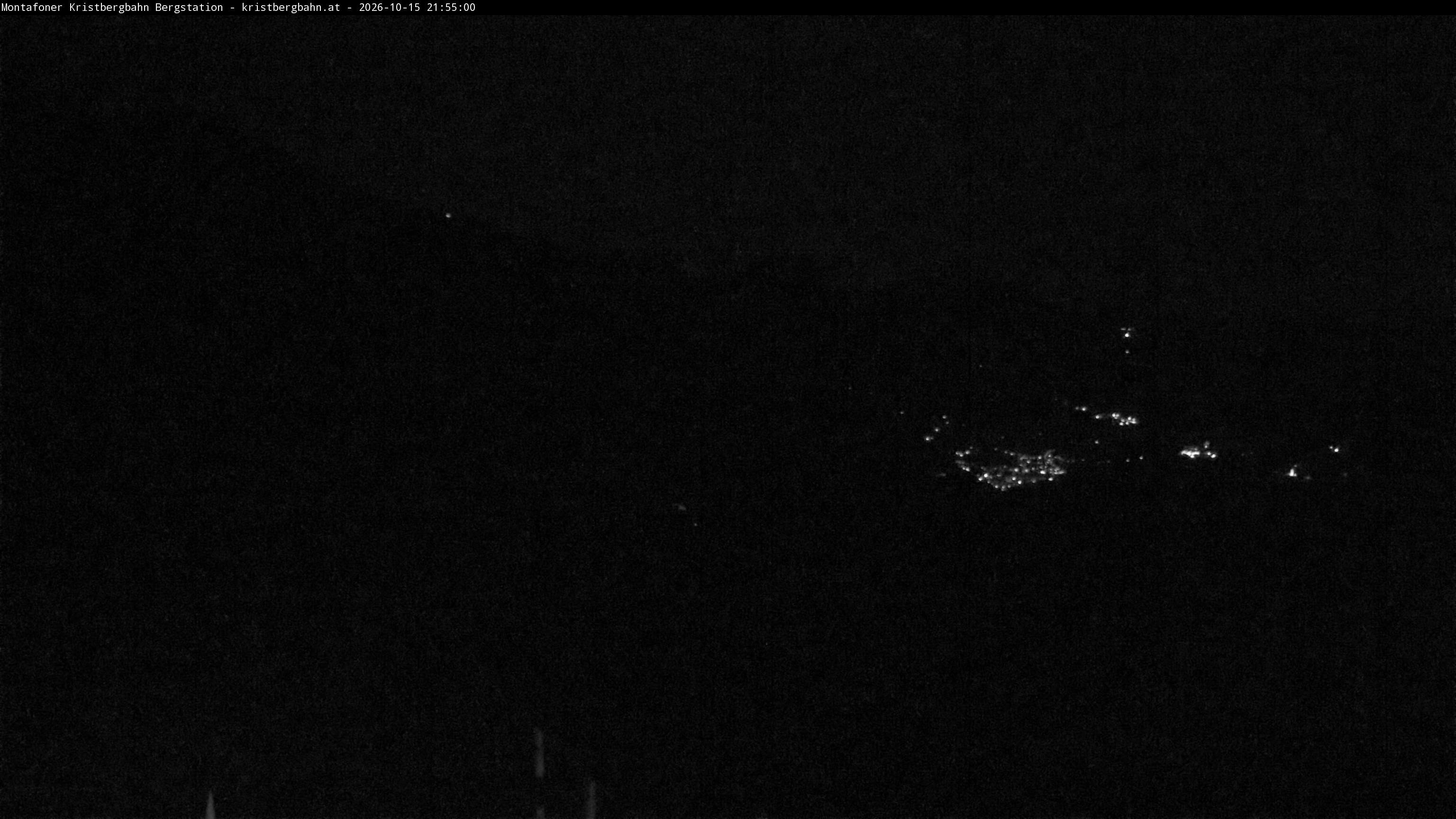 Archiv Foto Webcam Bergstation Montafoner Kristbergbahn, Vorarlberg