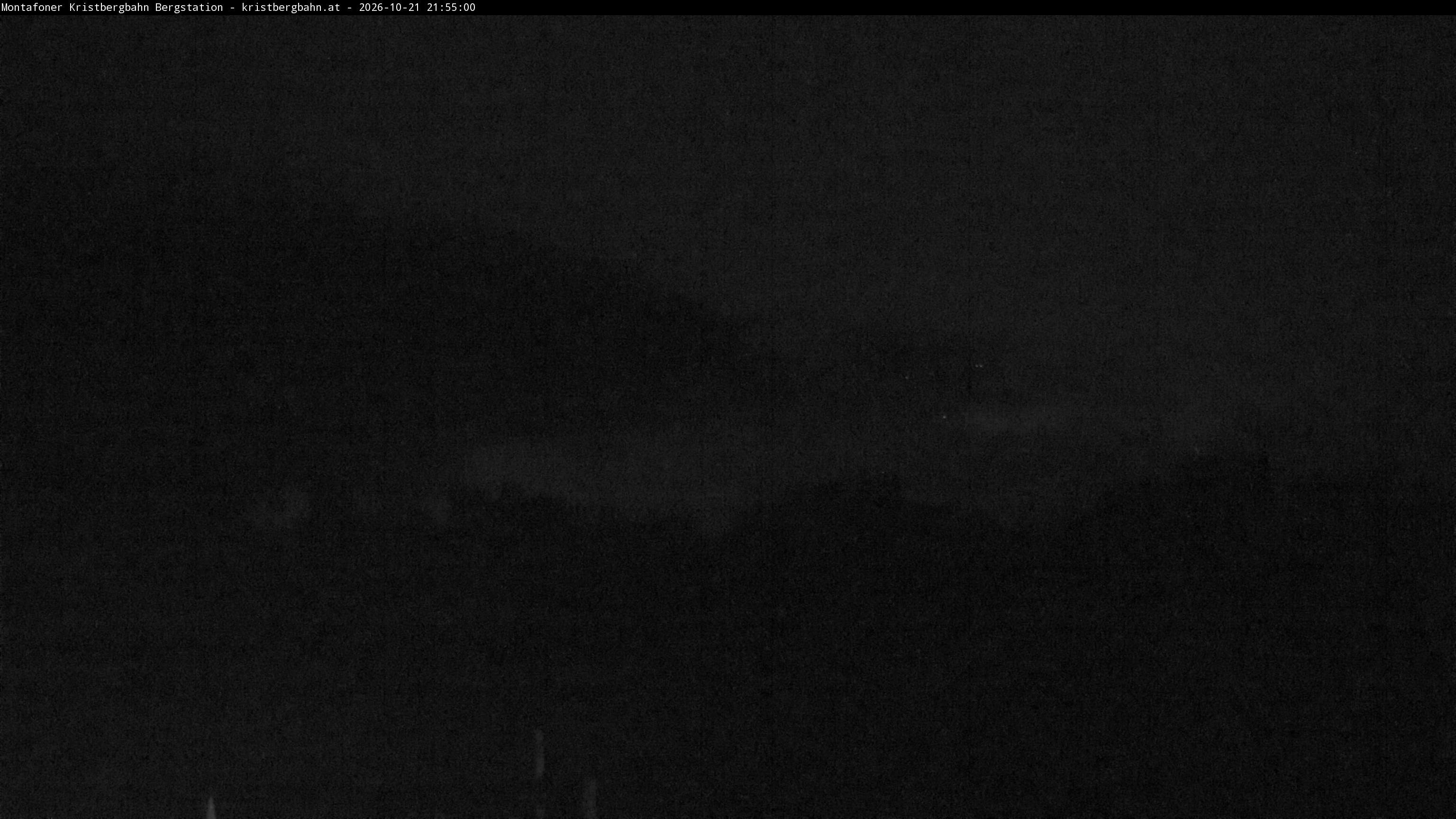 Archiv Foto Webcam Bergstation Montafoner Kristbergbahn, Vorarlberg