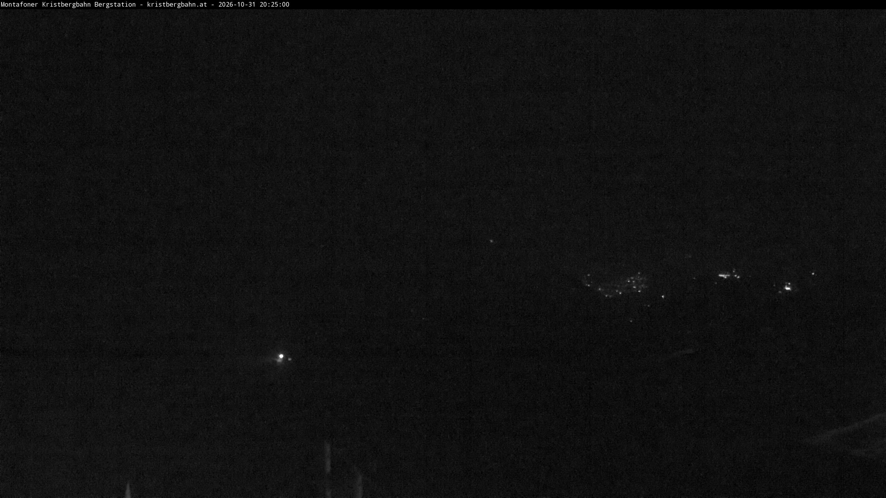 Archiv Foto Webcam Bergstation Montafoner Kristbergbahn, Vorarlberg