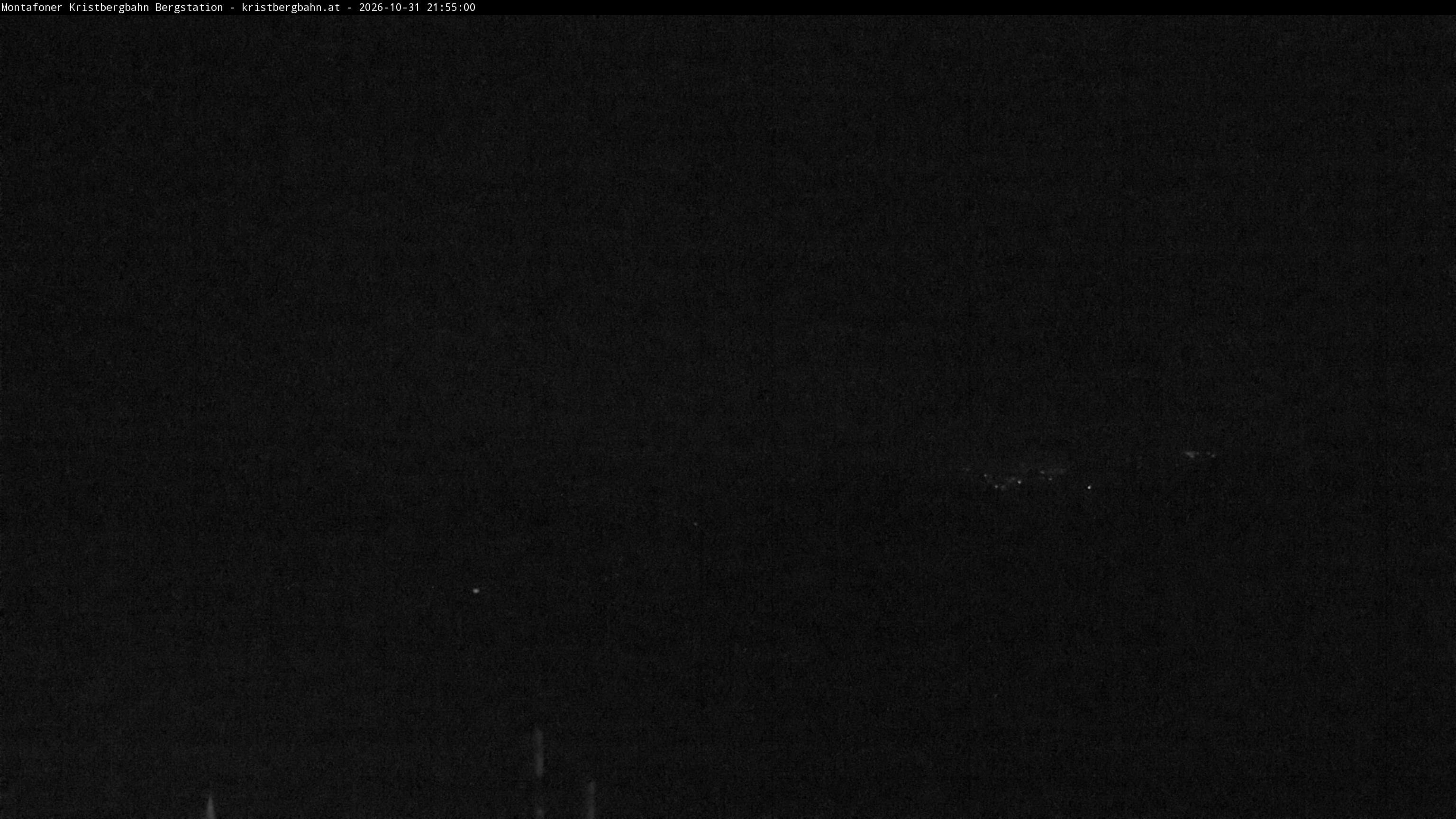 Archived image Webcam Top station Montafoner Kristbergbahn, Vorarlberg