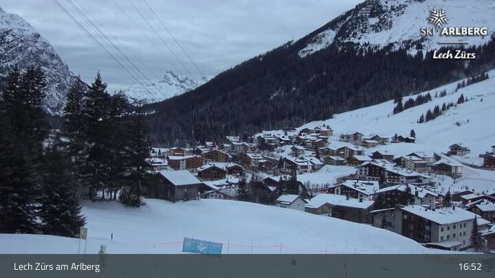 Archived image Webcam Panorama View: Oberlech