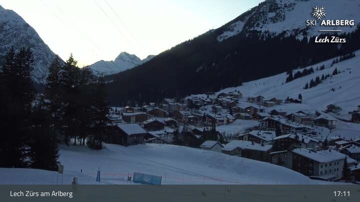 Archived image Webcam Panorama View: Oberlech