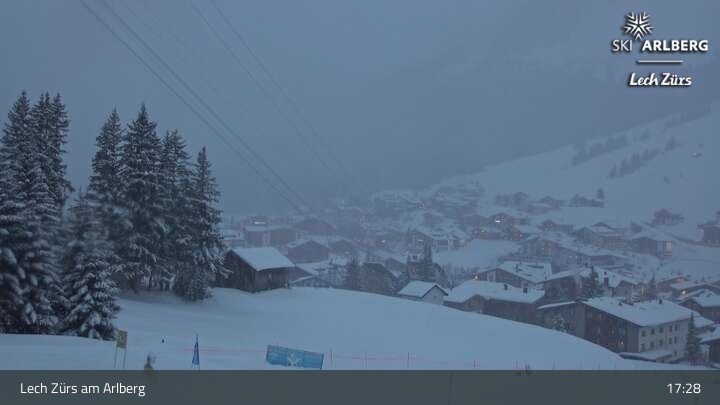 Archiv Foto Webcam Panoramablick: Oberlech