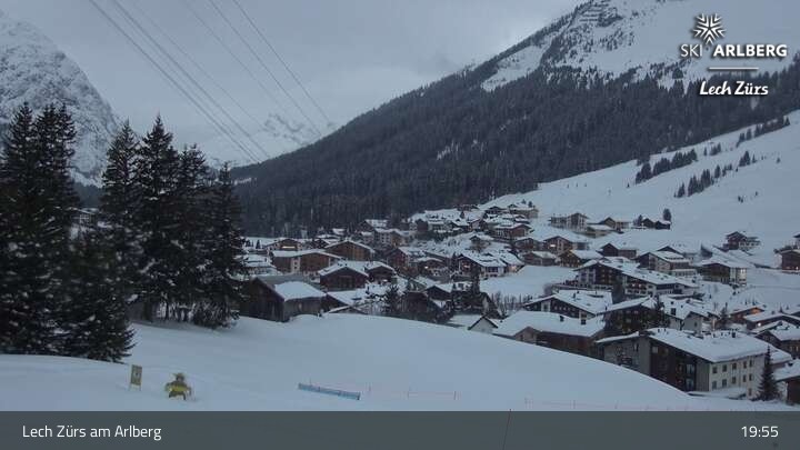 Archived image Webcam Panorama View: Oberlech
