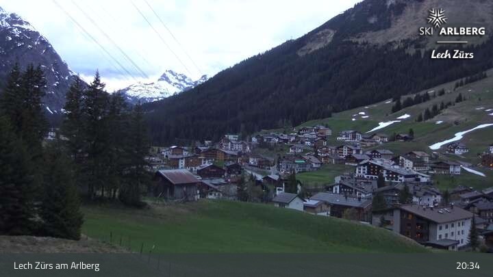 Archived image Webcam Panorama View: Oberlech