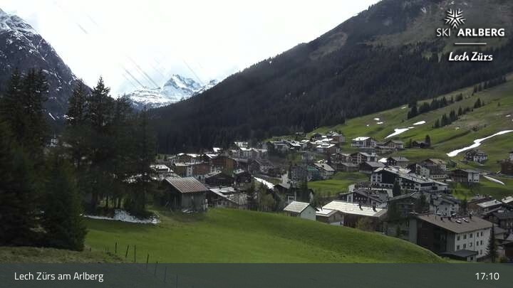 Archiv Foto Webcam Panoramablick: Oberlech