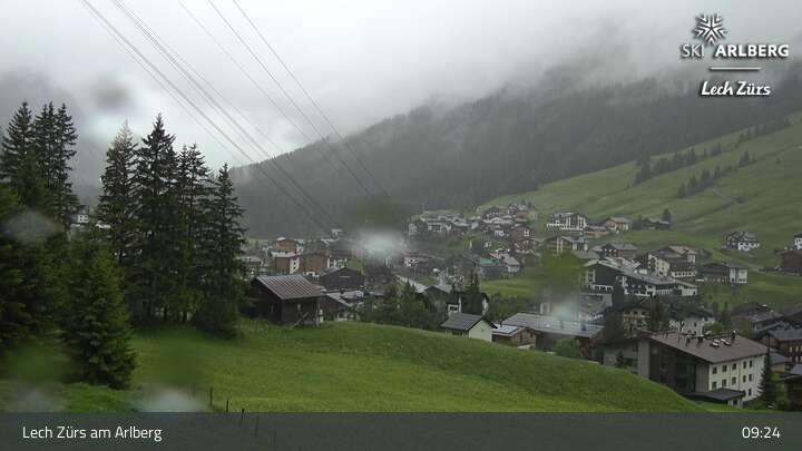 Archiv Foto Webcam Panoramablick: Oberlech