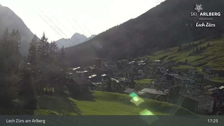 Archiv Foto Webcam Panoramablick: Oberlech