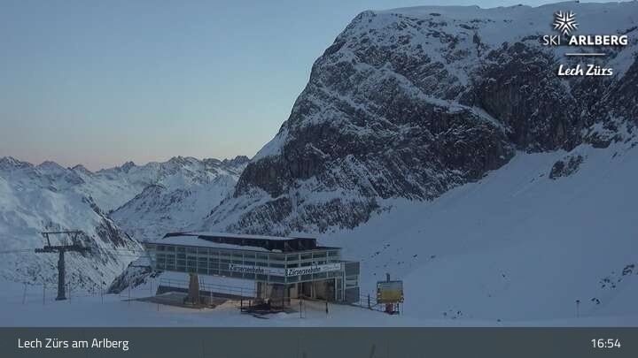 Archiv Foto Webcam Lech Zürs: Bergrestaurant Seekopf