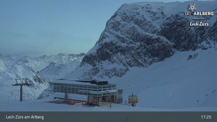 Archiv Foto Webcam Lech Zürs: Bergrestaurant Seekopf