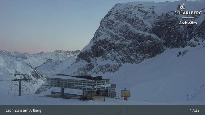 Archiv Foto Webcam Lech Zürs: Bergrestaurant Seekopf