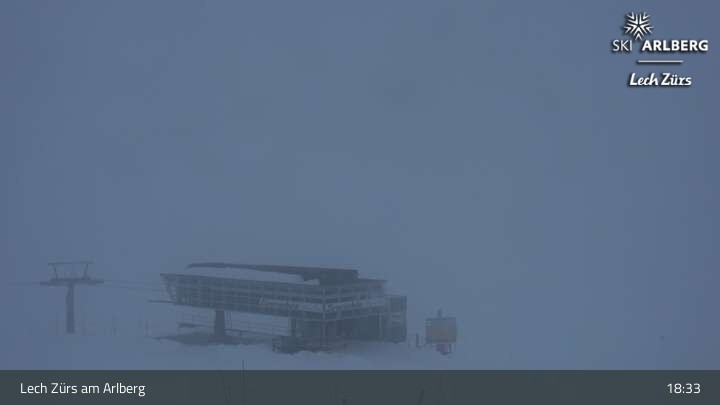 Archiv Foto Webcam Lech Zürs: Bergrestaurant Seekopf