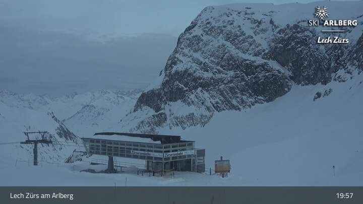 Archiv Foto Webcam Lech Zürs: Bergrestaurant Seekopf