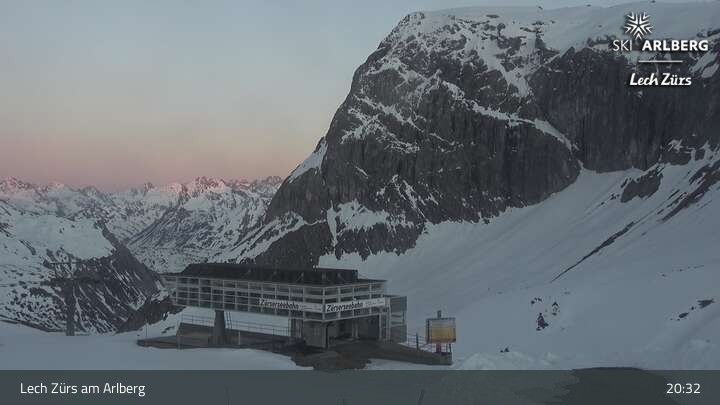 Archiv Foto Webcam Lech Zürs: Bergrestaurant Seekopf
