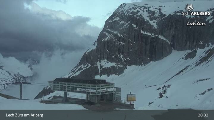 Archiv Foto Webcam Lech Zürs: Bergrestaurant Seekopf