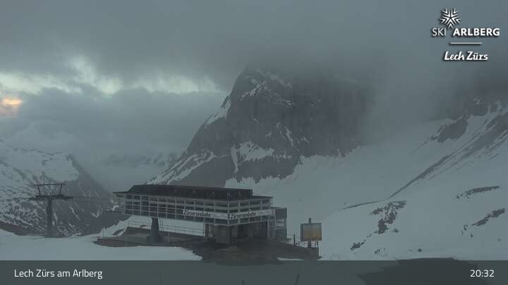 Archiv Foto Webcam Lech Zürs: Bergrestaurant Seekopf
