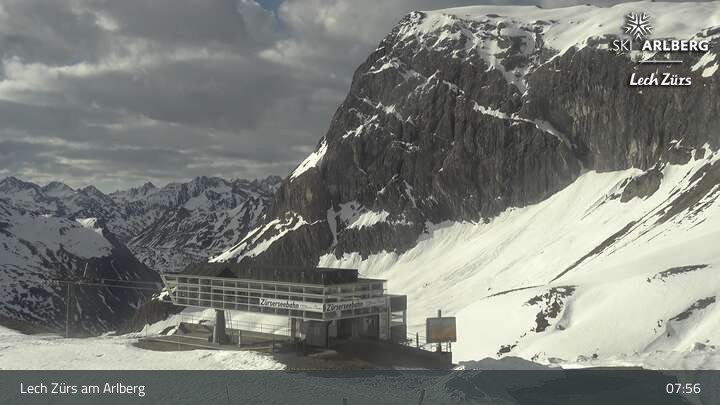 Archiv Foto Webcam Lech Zürs: Bergrestaurant Seekopf