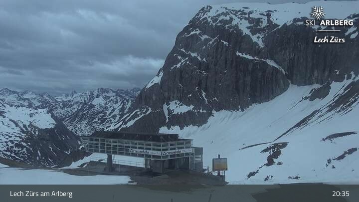 Archived image Webcam Zürs: Mountain Restaurant Seekopf