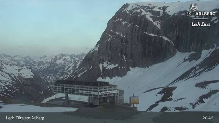 Archiv Foto Webcam Lech Zürs: Bergrestaurant Seekopf