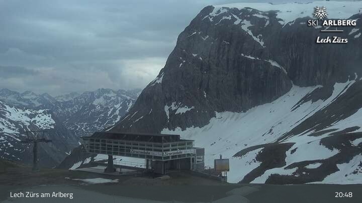 Archiv Foto Webcam Lech Zürs: Bergrestaurant Seekopf