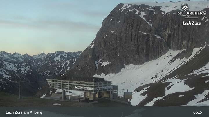 Archiv Foto Webcam Lech Zürs: Bergrestaurant Seekopf