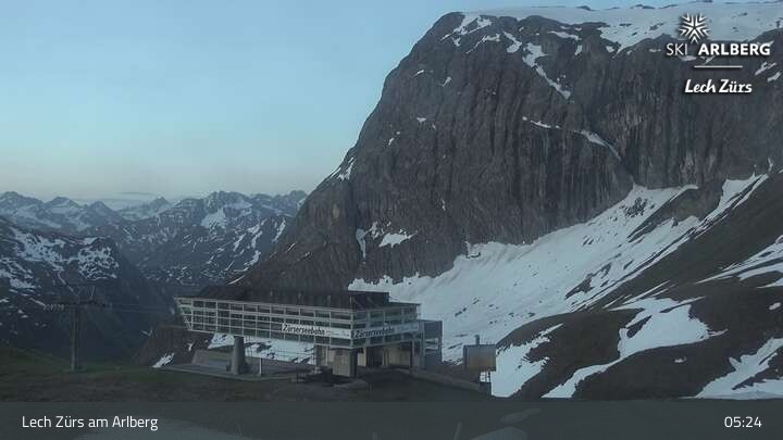 Archiv Foto Webcam Lech Zürs: Bergrestaurant Seekopf