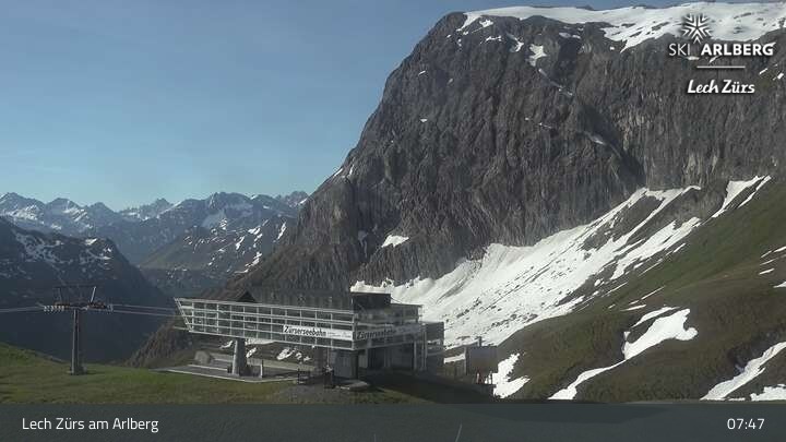 Archiv Foto Webcam Lech Zürs: Bergrestaurant Seekopf