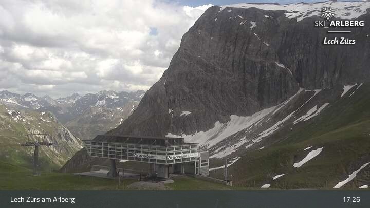 Archiv Foto Webcam Lech Zürs: Bergrestaurant Seekopf
