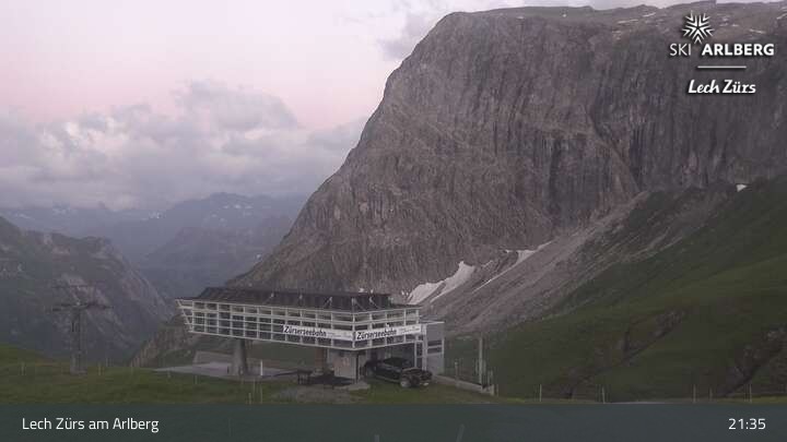 Archiv Foto Webcam Lech Zürs: Bergrestaurant Seekopf