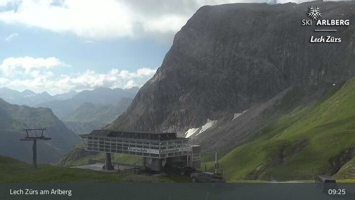 Archiv Foto Webcam Lech Zürs: Bergrestaurant Seekopf