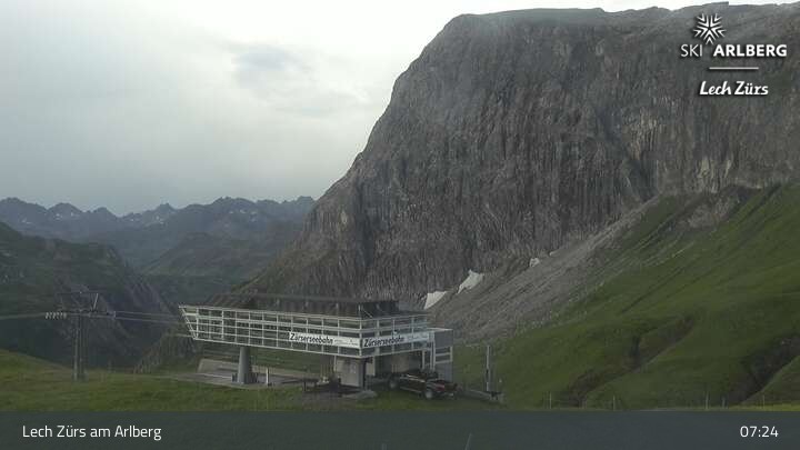 Archiv Foto Webcam Lech Zürs: Bergrestaurant Seekopf