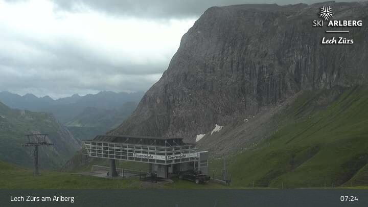 Archiv Foto Webcam Lech Zürs: Bergrestaurant Seekopf