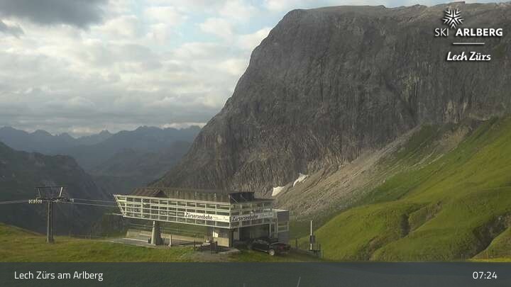 Archiv Foto Webcam Lech Zürs: Bergrestaurant Seekopf
