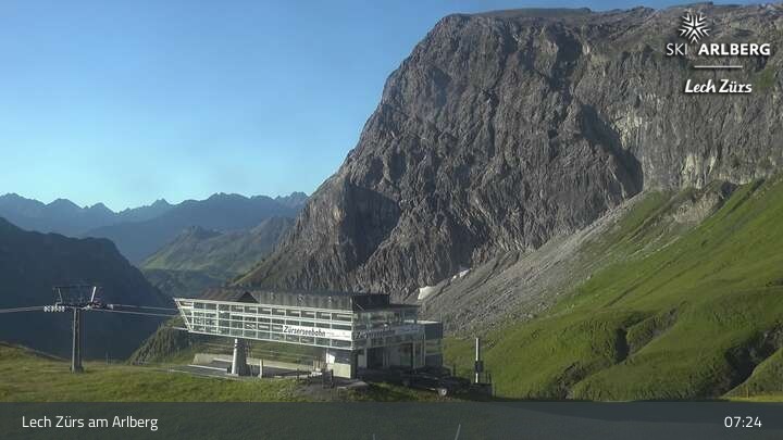 Archiv Foto Webcam Lech Zürs: Bergrestaurant Seekopf