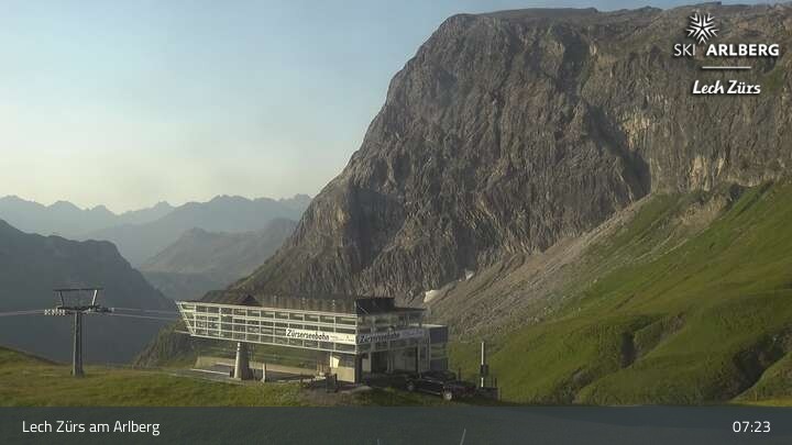 Archiv Foto Webcam Lech Zürs: Bergrestaurant Seekopf