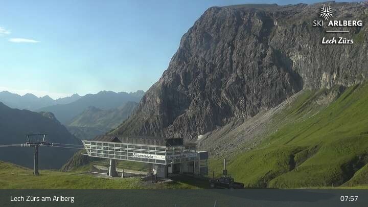 Archiv Foto Webcam Lech Zürs: Bergrestaurant Seekopf