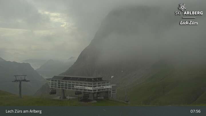Archiv Foto Webcam Lech Zürs: Bergrestaurant Seekopf