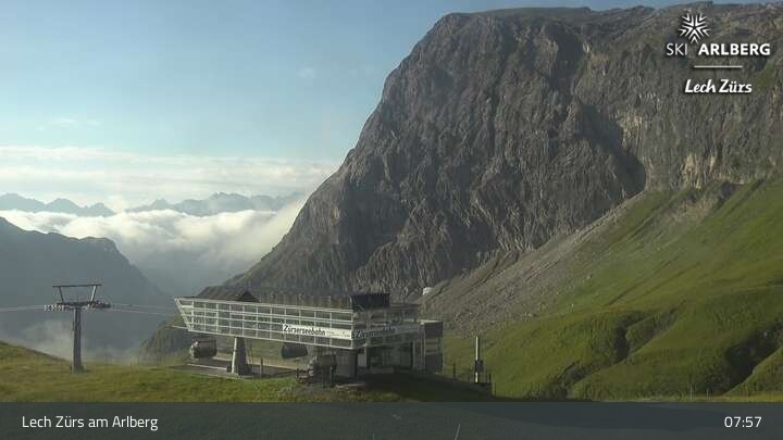 Archiv Foto Webcam Lech Zürs: Bergrestaurant Seekopf