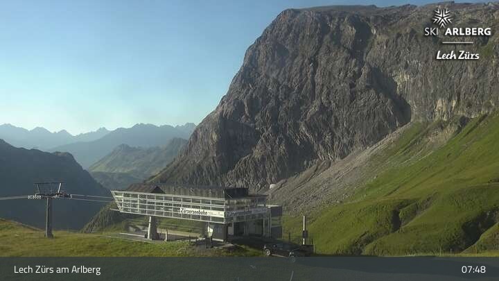Archiv Foto Webcam Lech Zürs: Bergrestaurant Seekopf