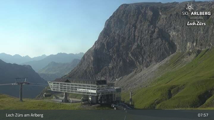 Archiv Foto Webcam Lech Zürs: Bergrestaurant Seekopf