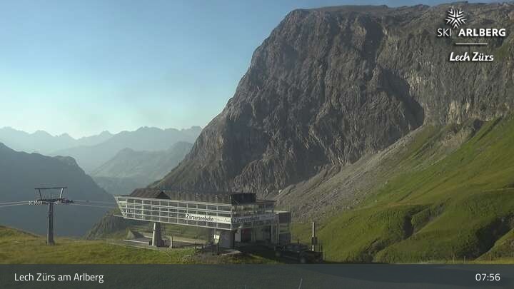 Archiv Foto Webcam Lech Zürs: Bergrestaurant Seekopf