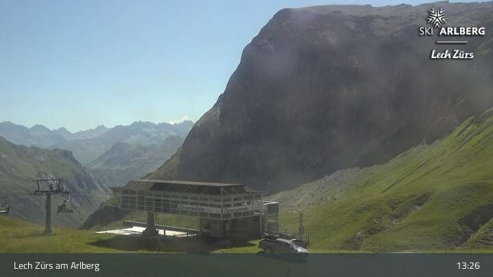 Archiv Foto Webcam Lech Zürs: Bergrestaurant Seekopf
