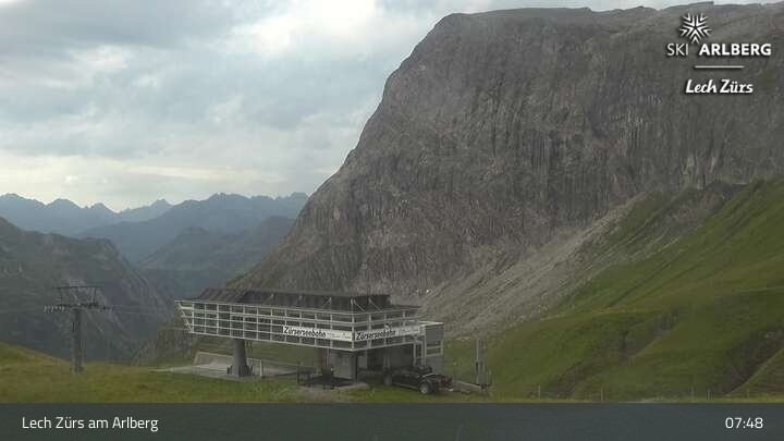 Archiv Foto Webcam Lech Zürs: Bergrestaurant Seekopf