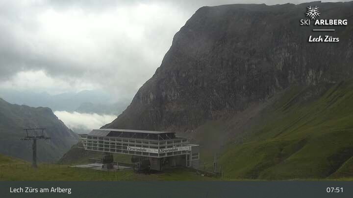 Archiv Foto Webcam Lech Zürs: Bergrestaurant Seekopf