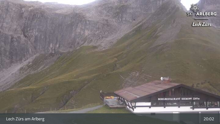 Archiv Foto Webcam Lech Zürs: Bergrestaurant Seekopf